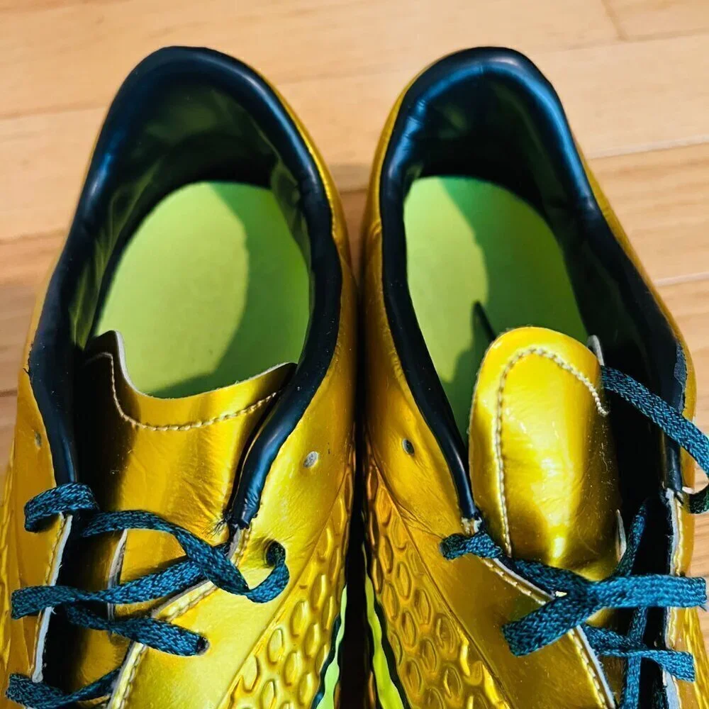 Nike Neymar Hypervenom Phelon Premium NJR IC Gold Coin Size 9.5 Men’s Shoes